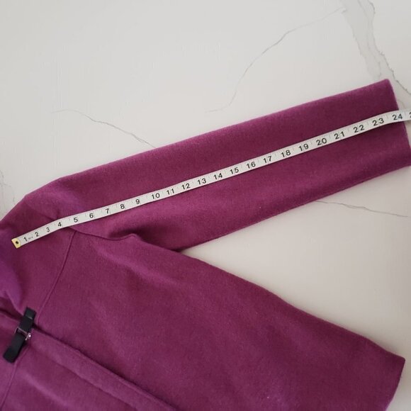 POUR FEMME Purple spring jacket coat Kids Youth Girls Size Large - Picture 9 of 9